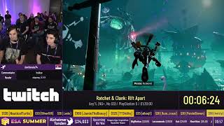 Ratchet & Clank: Rift Apart [Any% (NG+, No GS)] by devilsnake74 - #ESASummer23