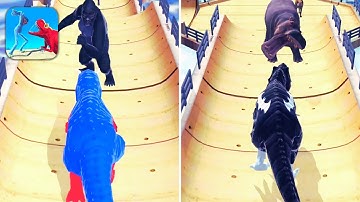 Dino Attack Simulator - Gameplay Walkthrough Part 1 (Android, iOS)