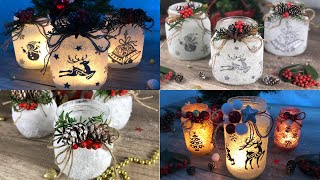 Tutorial Fai Da Te Facile Facilissimo Come Realizzare Lanterne Congelate Con Il Sale Riciclando V...