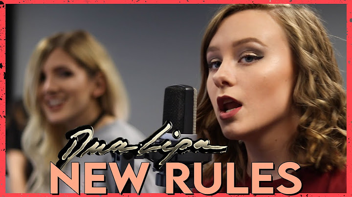 New Rules Cover version - Cover performance video thumbnail