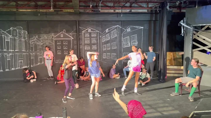 Gaston rehearsal