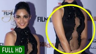 Kiara Advani Oops Moment At Absolut Elyx Filmfare Glamour Style Awards 2016