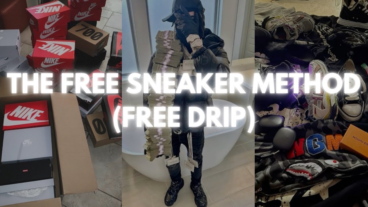 КАК ПОЛУЧИТЬ БЕСПЛАТНЫЕ КРОССОВКИ И БЕСПЛАТНЫЙ DRIP