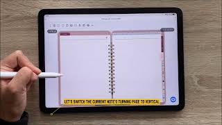 How To Change Scroll Direction In Freenotes App Easy Digital Journaling Tutorial