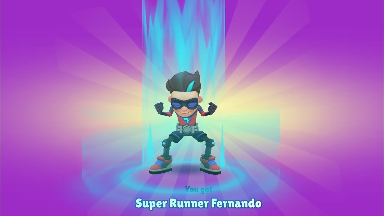 SUBWAY SURFERS CAIRO 2022 : NEW CHARACTER SUPER RUNNER FERNANDO 