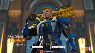 POTG! HUMAN AIMBOT! GALE SOLDIER 76 SEASON 10 GAMEPLAY OVERWATCH 2