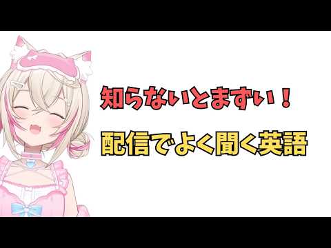 ホロライブで英語学習【これだけは知っていおいて欲しい英語！】#英語学習  #英語 #ホロライブENGLISH
