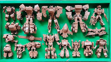 Membersihkan Mainan Robot, Tobot, Tobot Quatran, Mini Quatran, Tobot X, Tobot Tritan, Tobot Titan