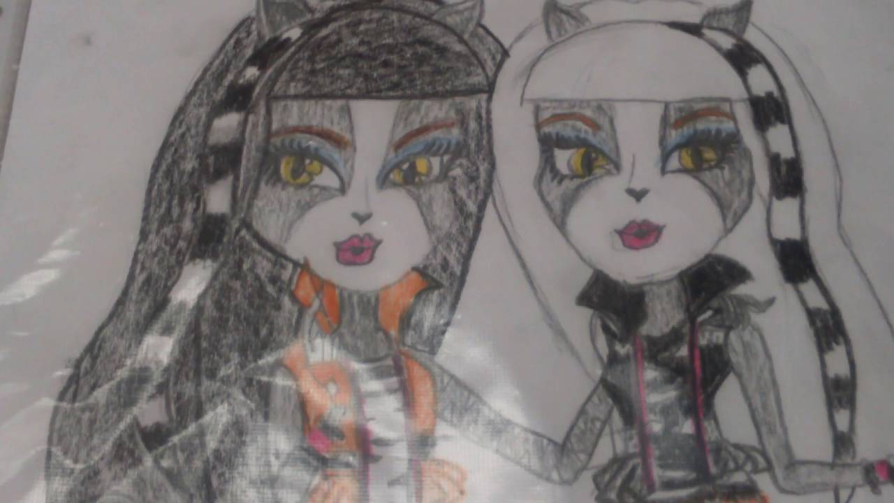 Moje Rysunki Monster High 1 Youtube