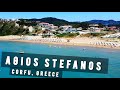 Agios stefanos beach corfu  greece 