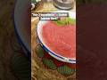 2-Ingredient Watermelon Sorbet 🍉 No Sugar | Summer Frozen Dessert#shorts
