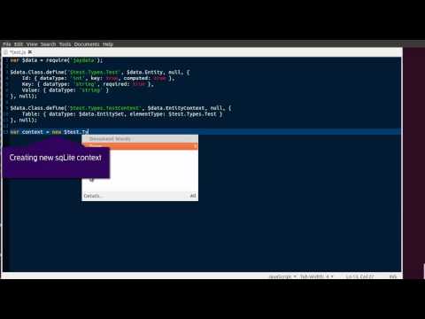 Using JayData with node.js