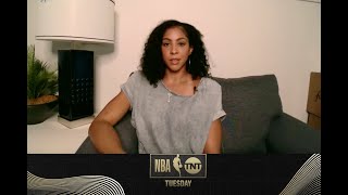 Candace Parker Responds to Atlanta Dream Co-Owner Kelly Loeffler’s Comments | NBA on TNT Tuesday