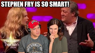 Celebrity Nicole Kidman is Blown Away by Stephen Fry’s Intelligence REACTION - The Graham Norton Show Profile