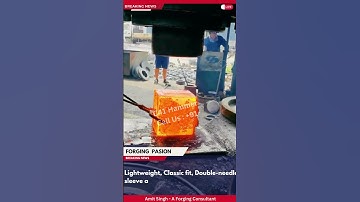 What is open die forging | What is upsetting | Forging Process | Forging Consultant Advika Forgetech