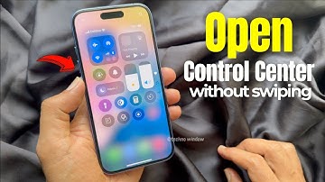 How to Open Control Center on iPhone without swiping from top (3 Ways)