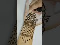 Very easy front hand mehandi design  simple mehndi design for front hand shorts