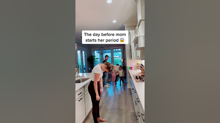 day before mom starts her period
