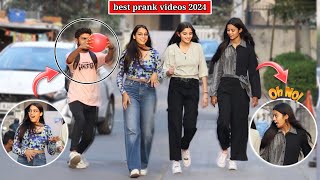 New Funny Prank Video || Best Reaction Prank On Girls || Prank video || Funny Prank 2024