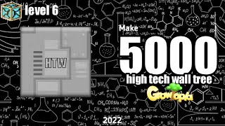 5000 High Tech Wall Tree Growtopia