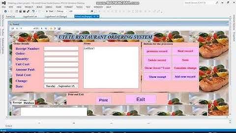 Ordering System in vb.net by Snowfall SoftwareTechCo