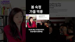 봄 숙청 가을 역풍 #트럼프 #공화당 #예비선거 #토머스메시 #강혜신의오늘의미국