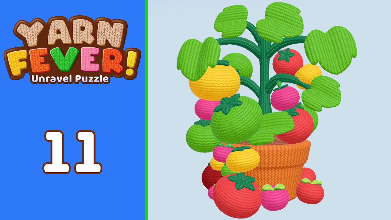 Yarn Fever! Unravel Puzzle Level 11 | Every Puzzle Solved! 🎯