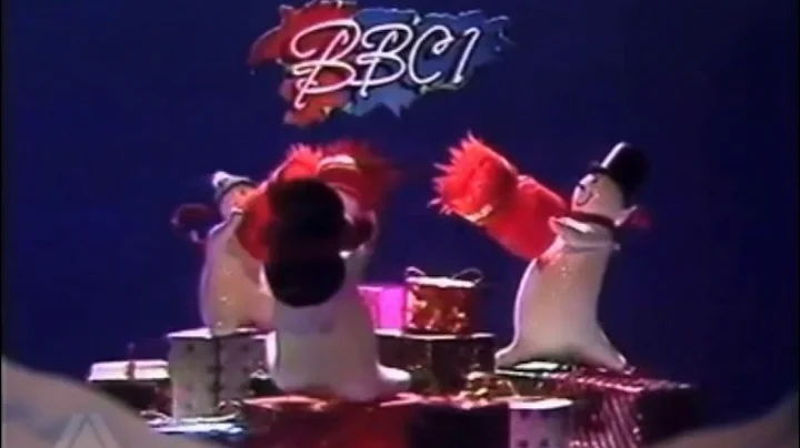 BBC1 Christmas night ident 25th December 1984