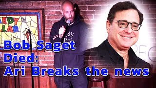 Comedian Finds Out Bob Saget Has Died On Way To The Stage | Ari Shaffir