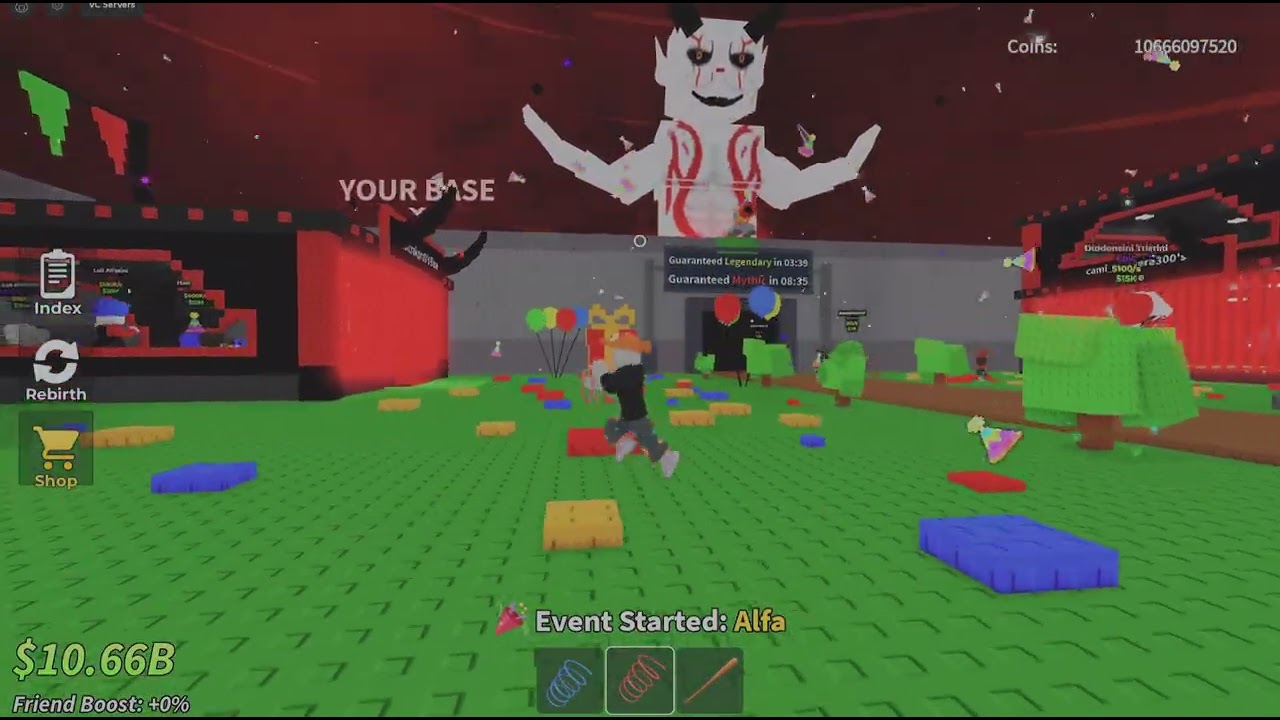 Admin abuse roba un payaso