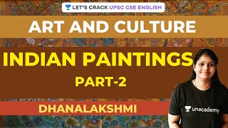 Art & Culture | Paintings of India | Part-2 | UPSC CSE/IAS | Dhanalakshmi screenshot 1