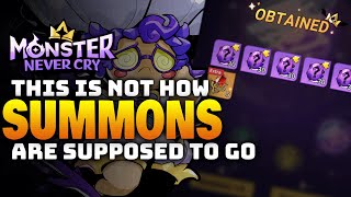 100 DEVIL CORE SUMMONS! 😢 | Monster Never Cry