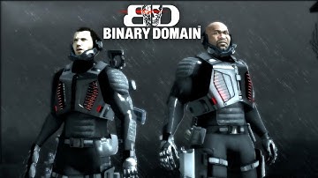 Binary Domain - FULL GAMEPLAY & CUTSCENES - Chapter 1 - Hit and Run (RPCS3)