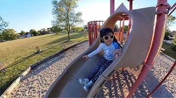 Playground Fun in 360°: Fun play day with Dad’s Insta360 X3!
