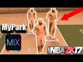 FUNNY TWIN CHALLENGE! NBA2K17- MyPark (mix)