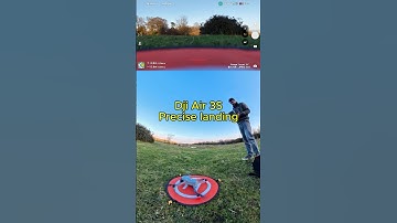 How precise do you want your landing? #djiair3s #djidrone #drone