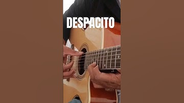 Despacito - Intro  Guitar Fingerstyle Cover tabs #shorts #viral #artist #justinbieber #pop #shots
