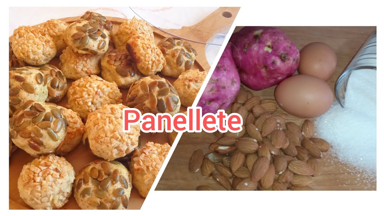 حلوة الباناييت البطاطس الحلو panellete