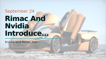 Rimac And Nvidia Introduce New 3D Configurator For Nevera Hypercar