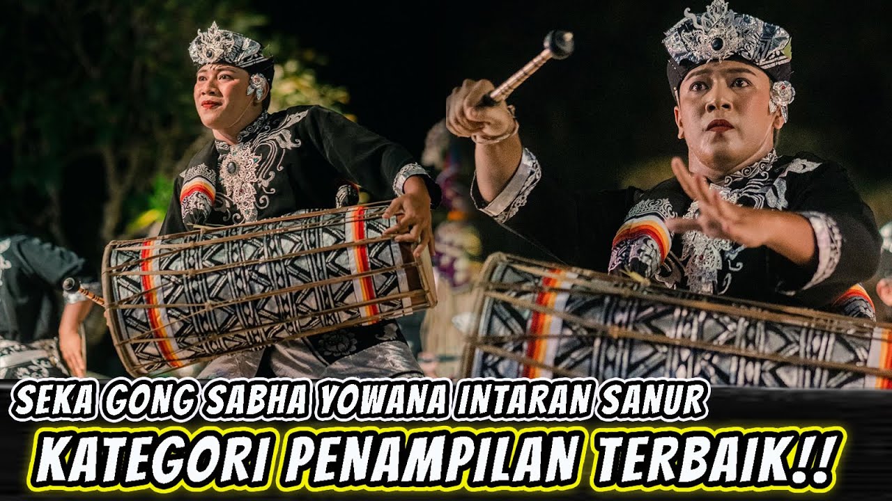 PENAMPILAN TERBAIK LOMBA BALEGANJUR KOTA DENPASAR 2023 SEKA GONG