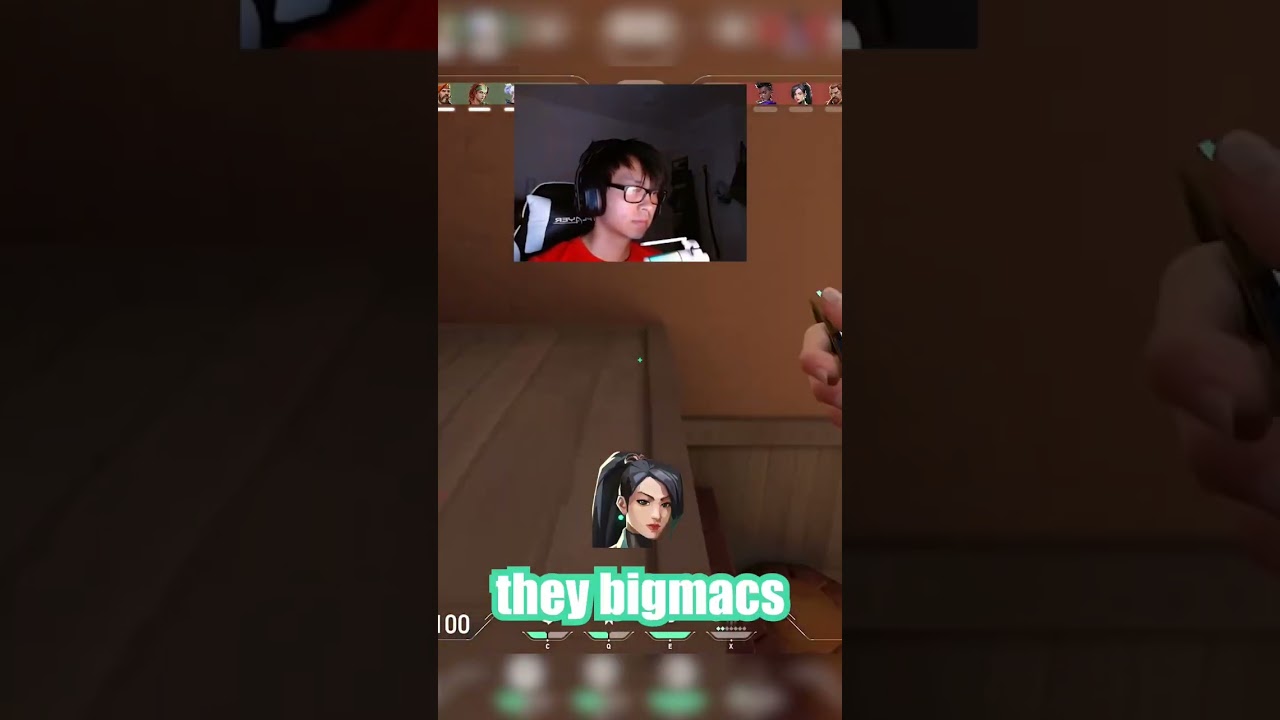 Get the McChicken instead #valorant #valorantclips #valorantfunny #viral #streamer