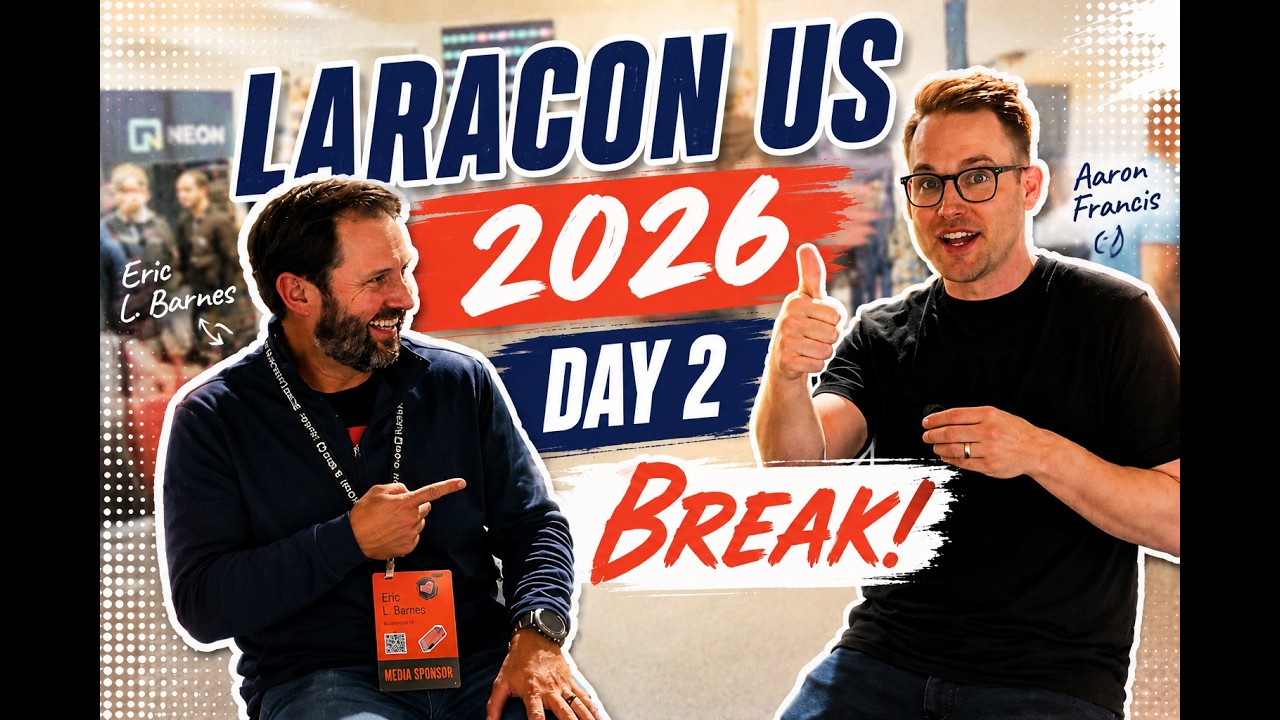 Meet Aaron Francis, Laravel's New VP of Marketing video thumbnail