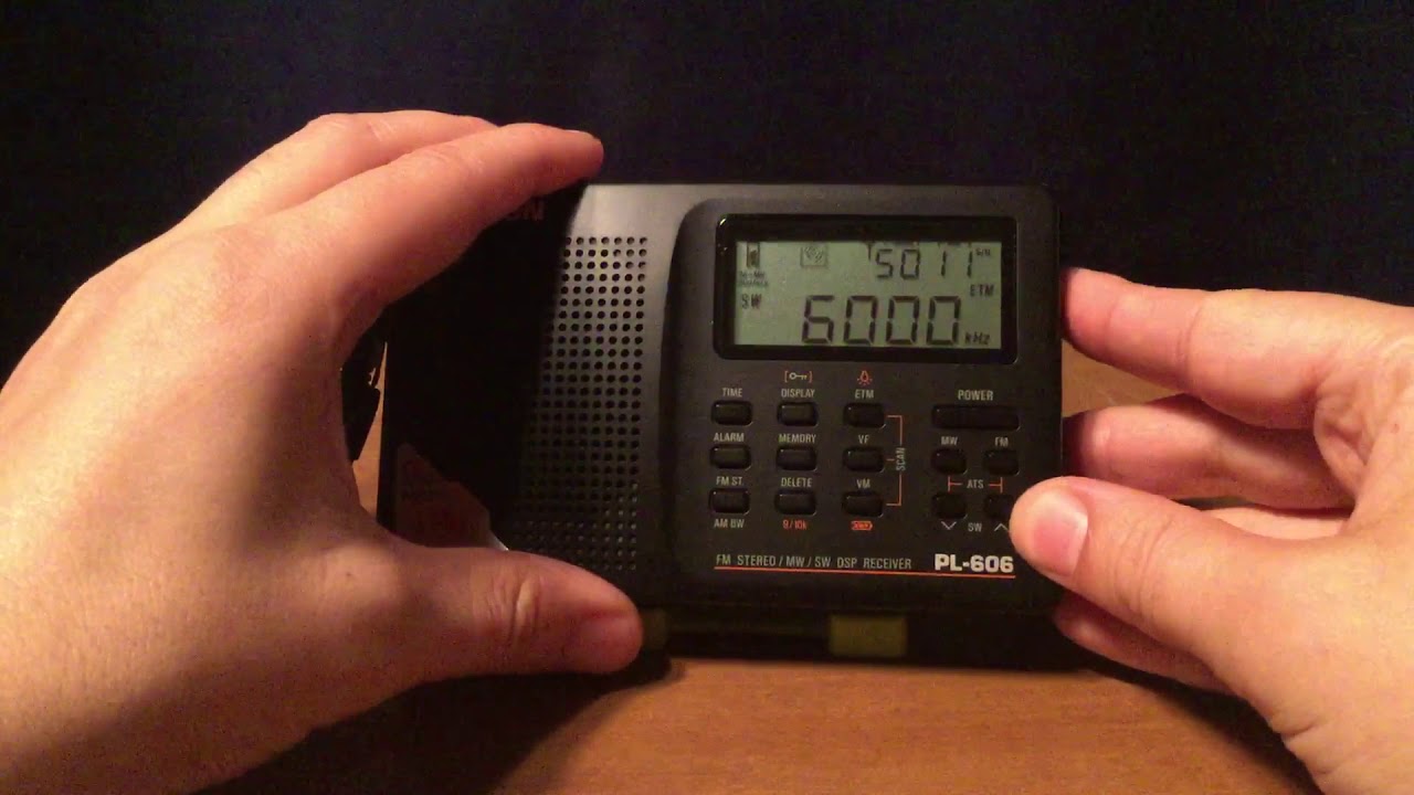 Tecsun PL-606 Evening SW Band Scan