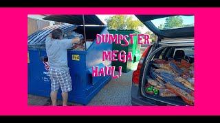 MEGA DUMPSTER HAUL!   BUT WHAT TO DO WITH IT ALL?!