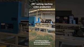 XRT sorting machine under production #oresorting #mineralsorting #xrtsorter