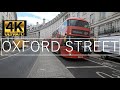 Oxford street london  united kingdom 1 hour walking tour in 4k