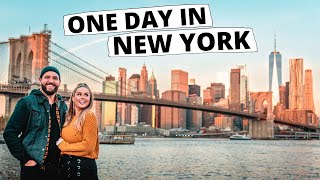 New York: A Day in New York City - Travel Vlog | What to Do, See \& Eat! How to spend One Day in NYC!