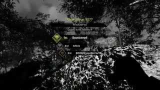 Call of duty ghosts LONG DISTANCE THROWING KNIFE KILL