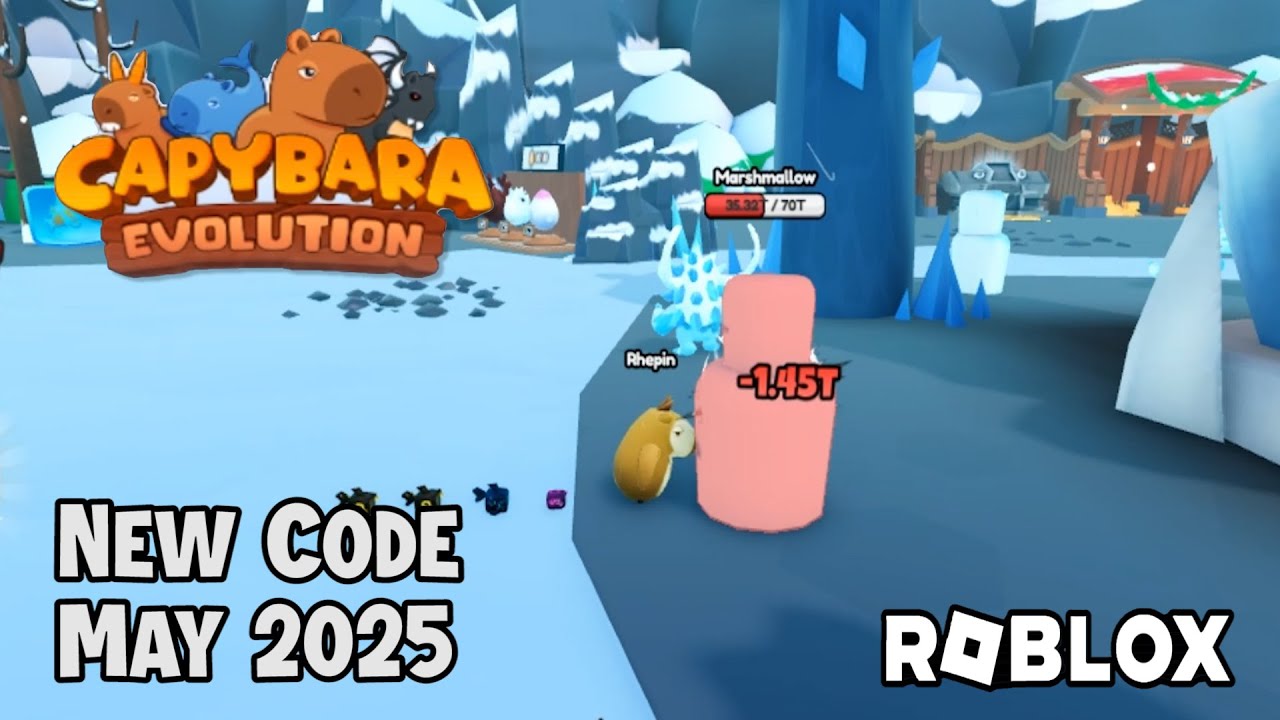 Roblox Capybara Evolution New Code May 2025 - YouTube