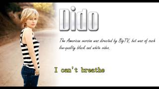 Dido - Here With Me (Lyrics)